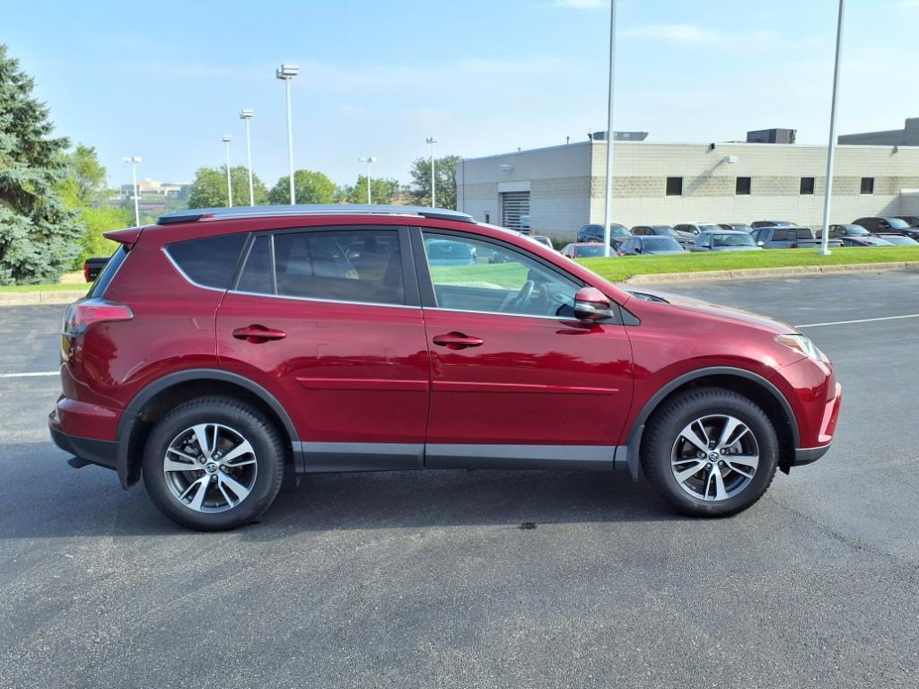 Certified 2018 Toyota RAV4 XLE with VIN 2T3RFREV7JW730970 for sale in Burnsville, Minnesota