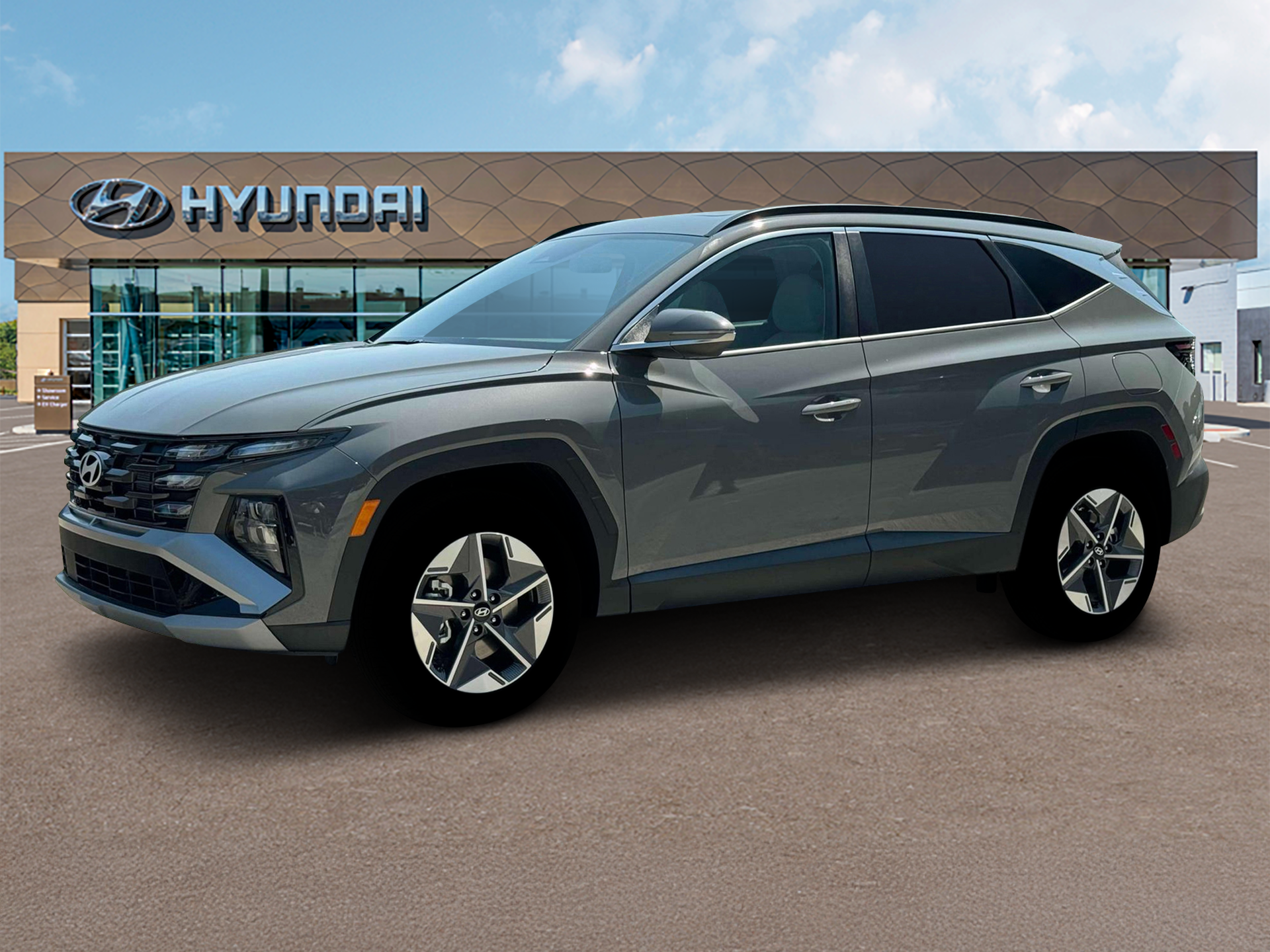 New 2025 Gray Hyundai SEL Convenience AWD image 2