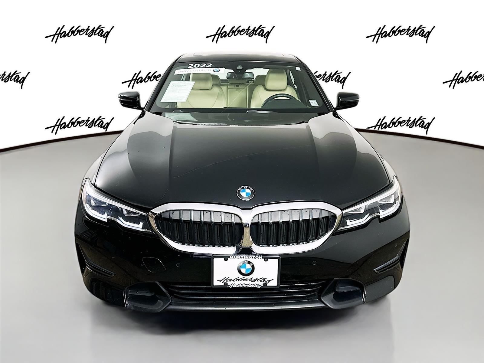 Certified Used 2022 Jet Black BMW 330i xDrive image 2