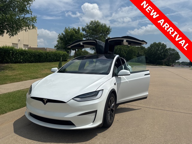 Used 2022 Tesla Model X Long Range with VIN 7SAXCAE5XNF363997 for sale in Broken Arrow, OK
