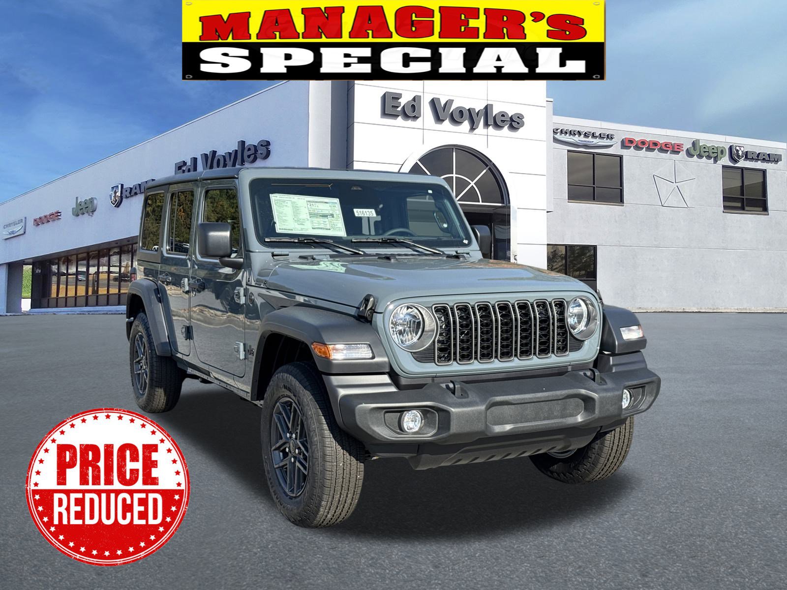 2025 Jeep Wrangler 4-Door Sport S's photo