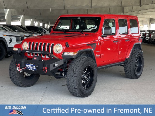 Pre-Owned 2022 Jeep Wrangler Unlimited Sahara Convertible in