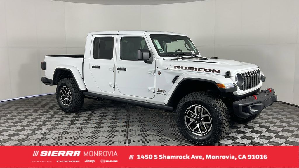 New 2025 Bright White Clear-Coat Exterior Paint Jeep Rubicon image 1