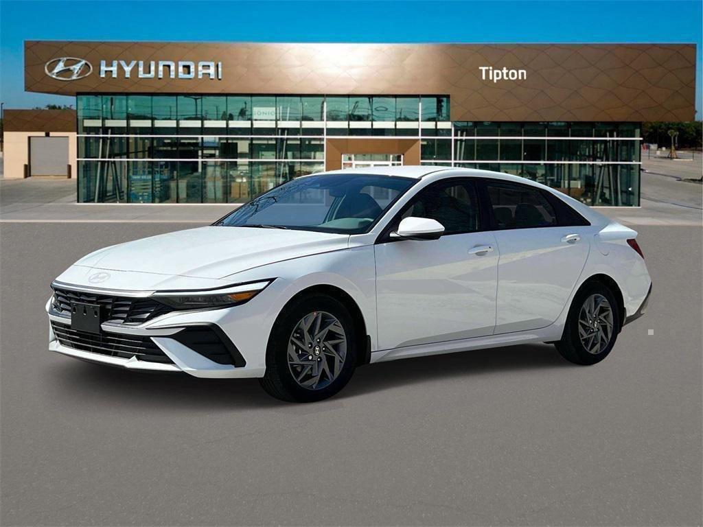 2025 Hyundai Elantra Hybrid Blue photo 2