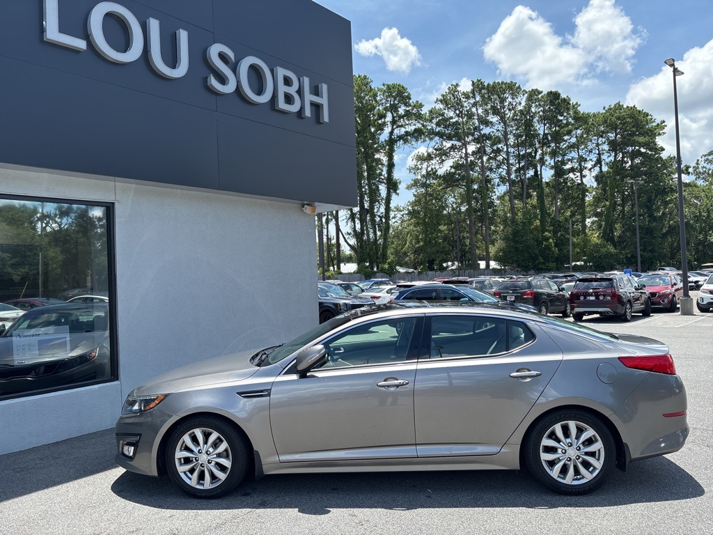Used 2015 Kia Optima EX with VIN 5XXGN4A75FG495628 for sale in Brunswick, GA