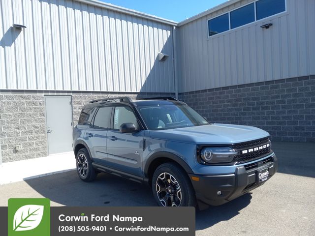 New 2025 Azure Gray Metallic Tri-Coat Ford Outer Banks image 1