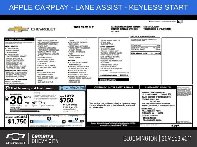 2025 Chevrolet Trax LT's photo