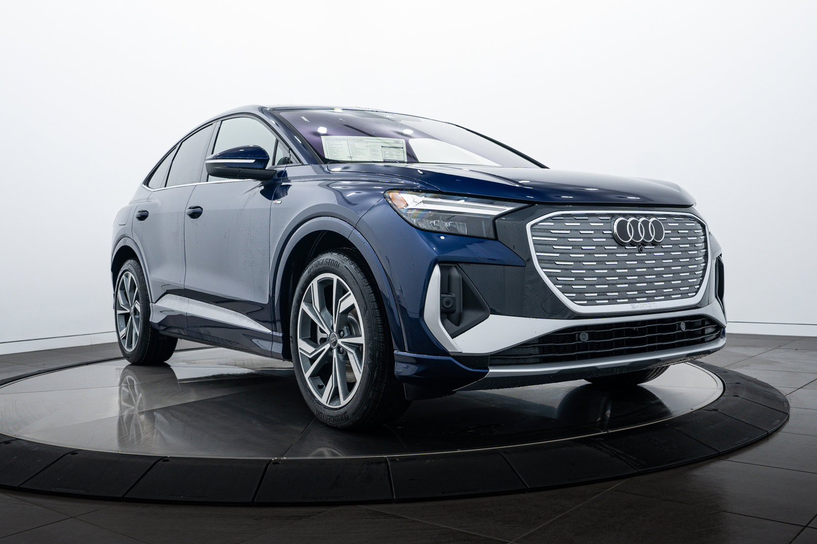 New 2025 Blue Audi Premium Plus image 1