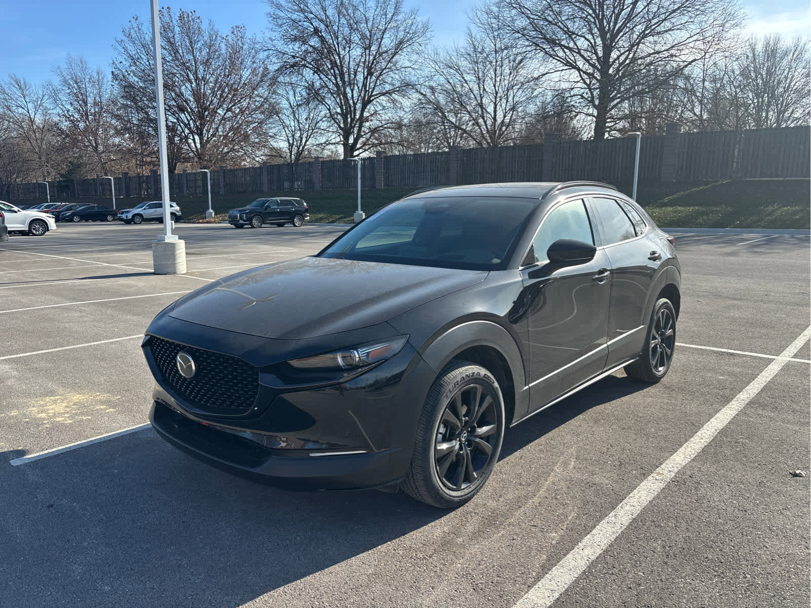 Certified 2025 Mazda CX-30 Turbo Premium with VIN 3MVDMBDY4SM809503 for sale in Kansas City