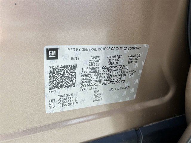 2019 Chevrolet Equinox LT photo 20