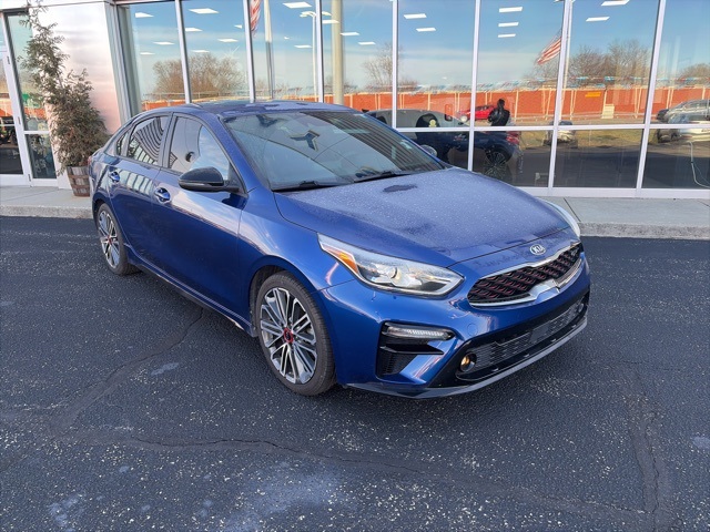 Used 2021 Kia Forte GT with VIN 3KPF44AC4ME313838 for sale in Martinsville, IN