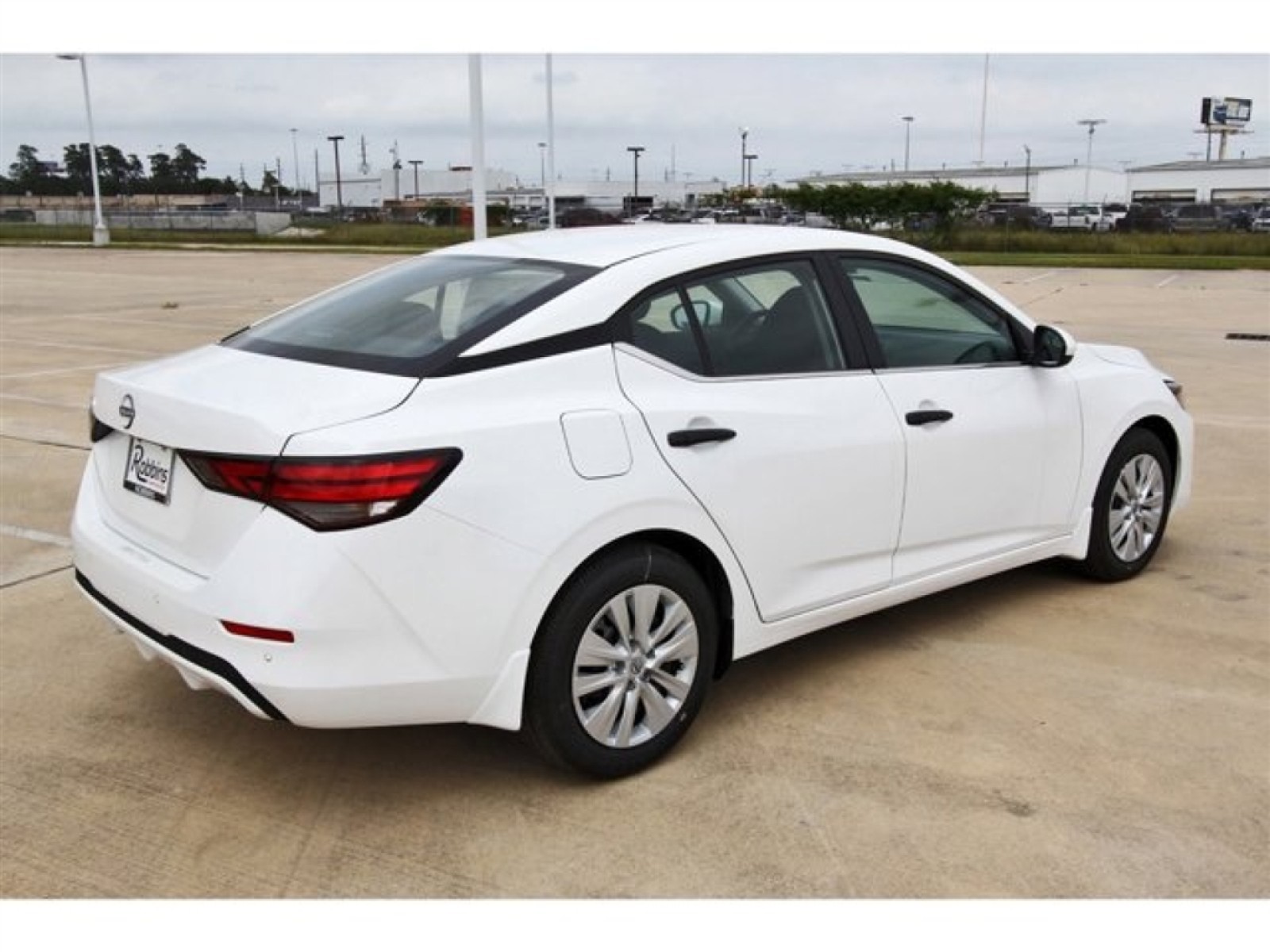 2025 Nissan Sentra S White at Robbins Nissan