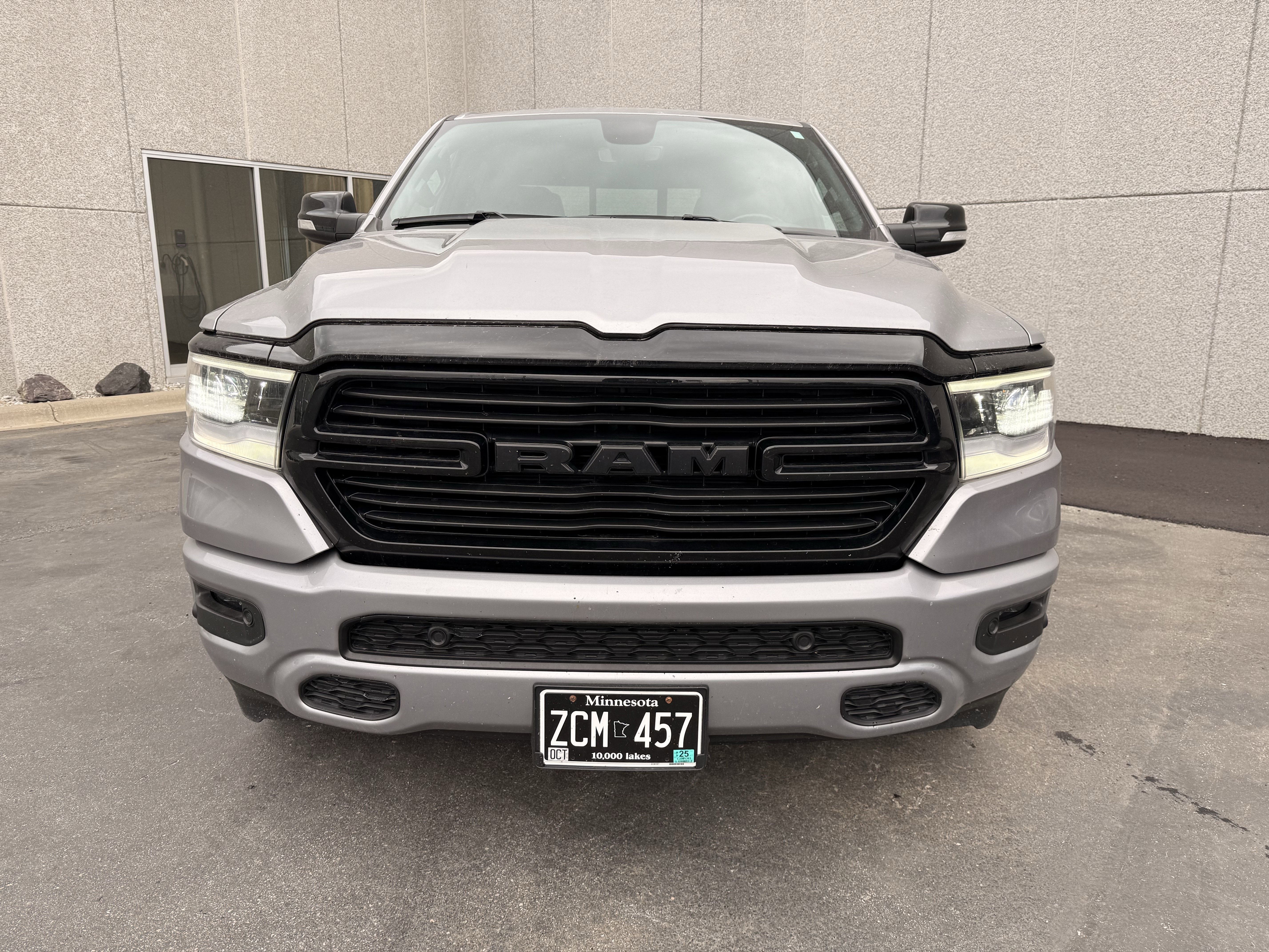 Used 2021 RAM Ram 1500 Pickup Big Horn/Lone Star with VIN 1C6SRFFT0MN512442 for sale in Burnsville, Minnesota