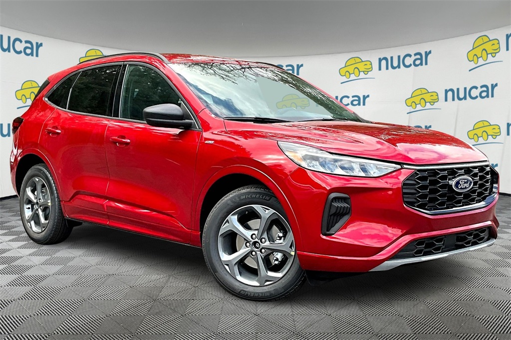 New 2024 Rapid Red Metallic Tinted Clearcoat Ford ST-Line image 1