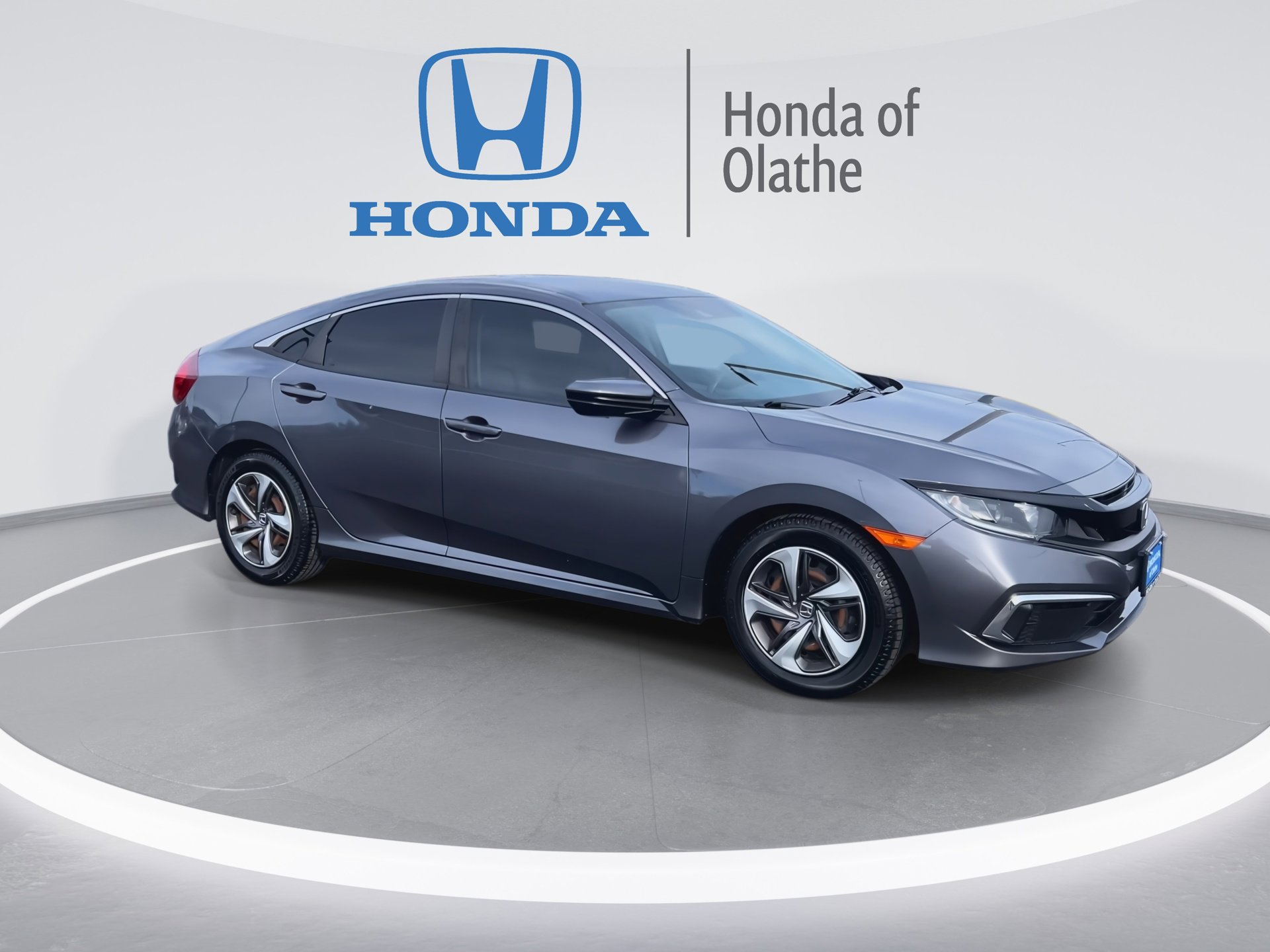 Used 2019 Honda Civic LX with VIN 19XFC2F68KE045898 for sale in Kansas City