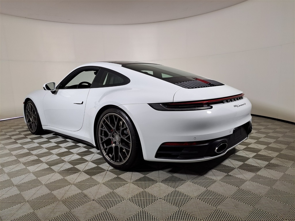 Used 2021 White Porsche Carrera 4S image 8