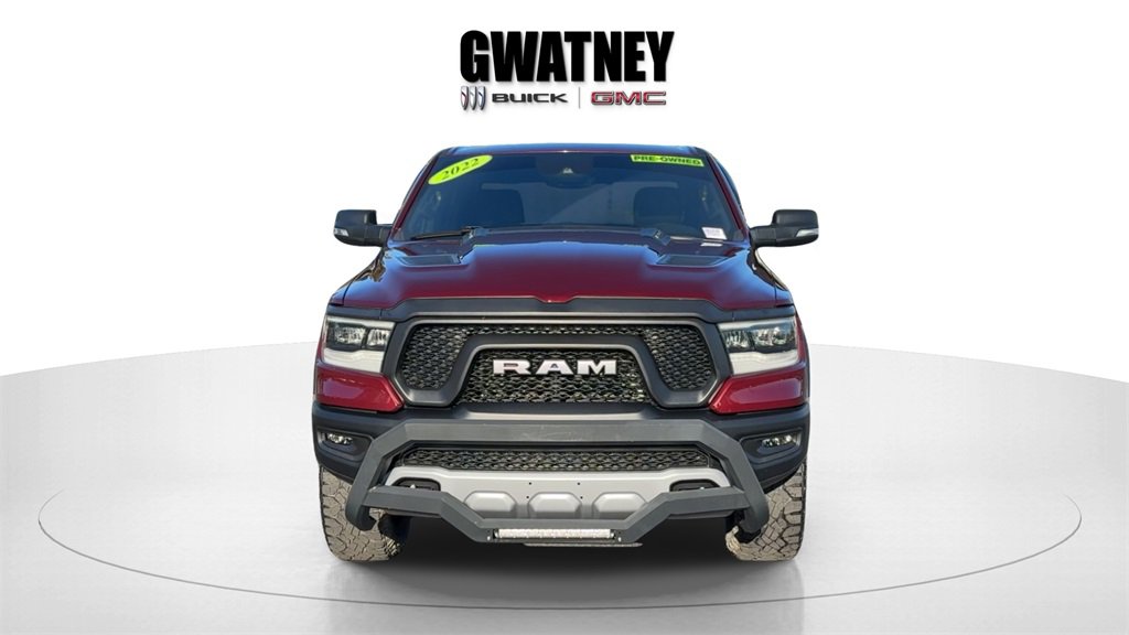 Used 2022 RAM Ram 1500 Pickup Rebel with VIN 1C6SRFLT6NN392281 for sale in Little Rock