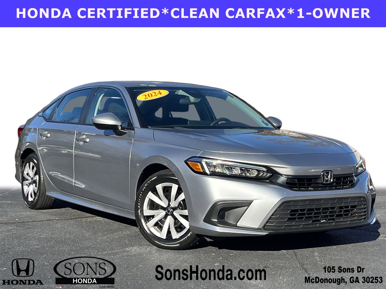 2024 Honda Civic LX's photo