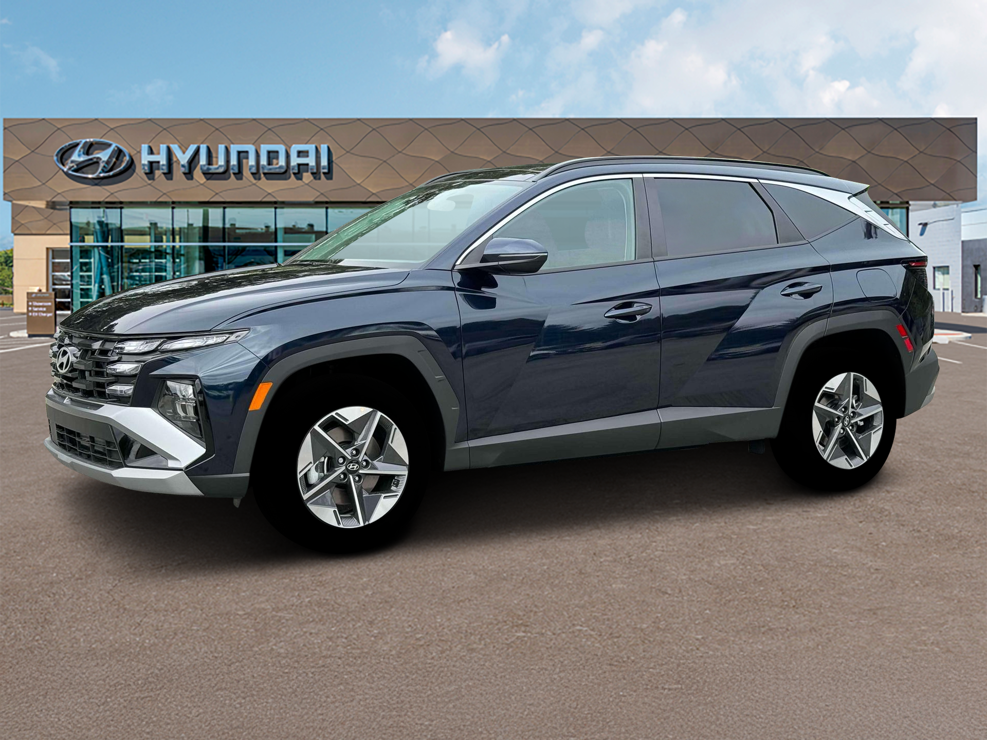New 2025 Blue Hyundai SEL Convenience image 2