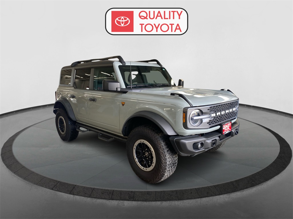 Used 2022 Ford Bronco 4-Door Badlands with VIN 1FMEE5DH0NLB78075 for sale in Fergus Falls, Minnesota