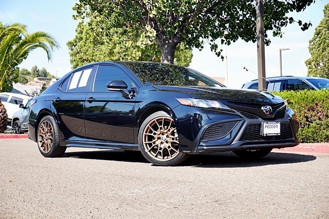 Used 2024 Black Toyota SE image 1