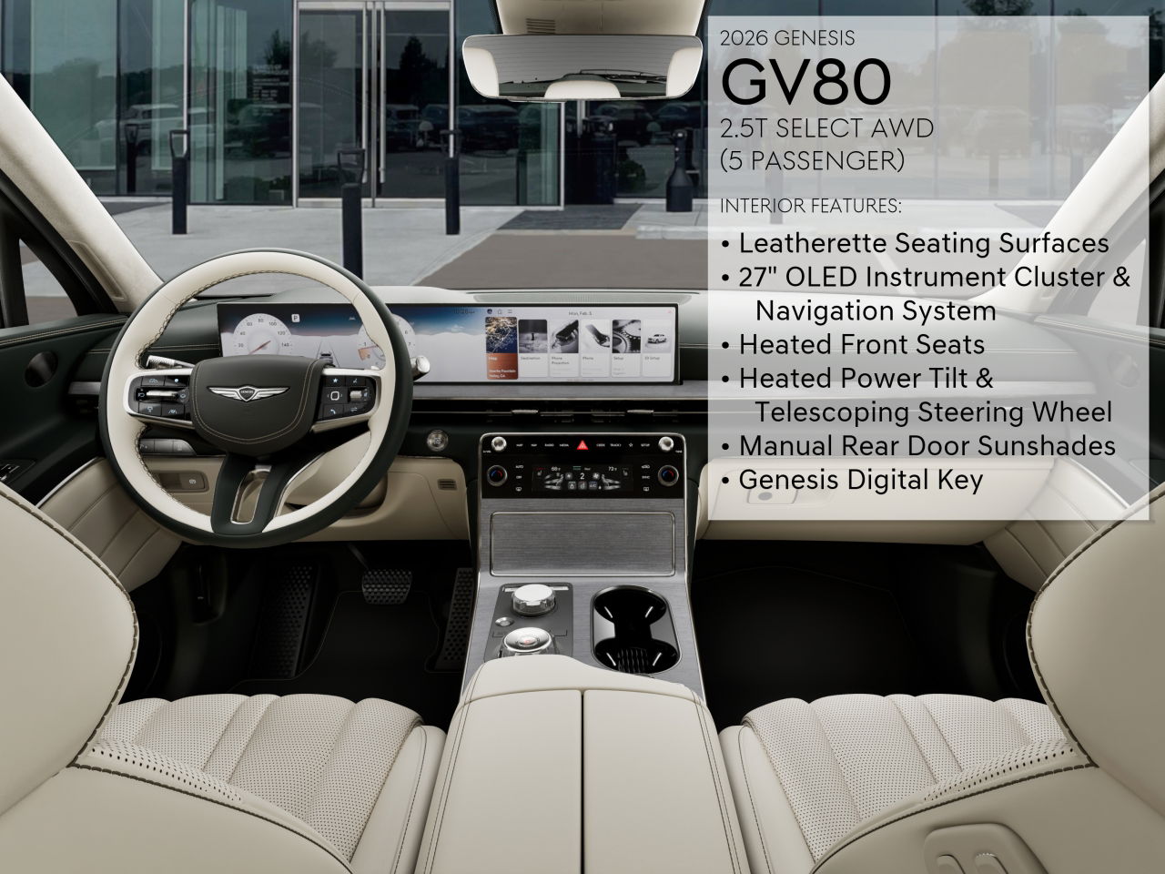 2026 Genesis GV80 2.5T photo 15