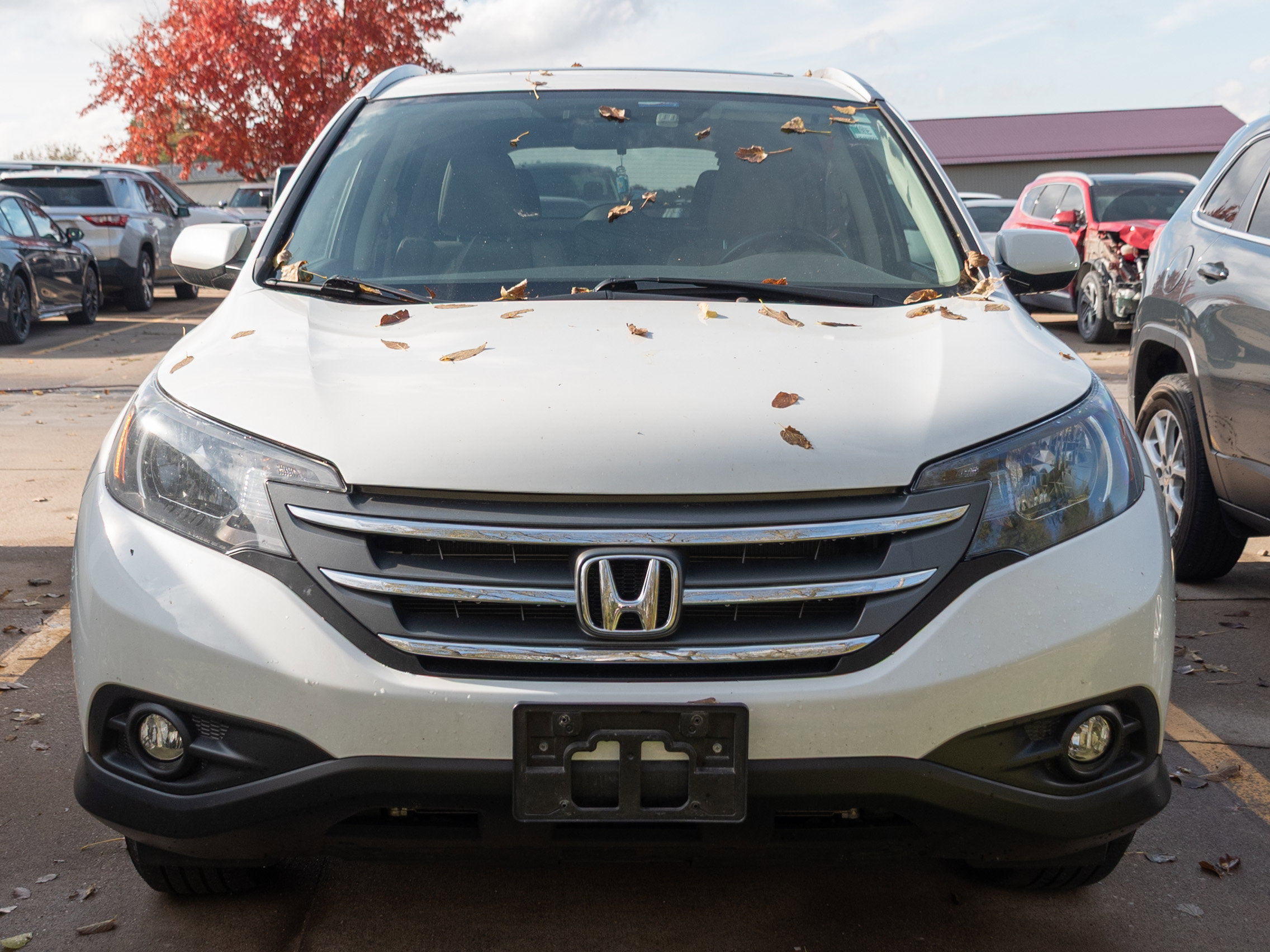 Used 2013 Honda CR-V EX-L with VIN 5J6RM3H75DL001433 for sale in Muscatine, IA