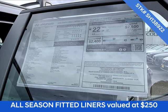 2025 Hyundai Santa Cruz Limited photo 4