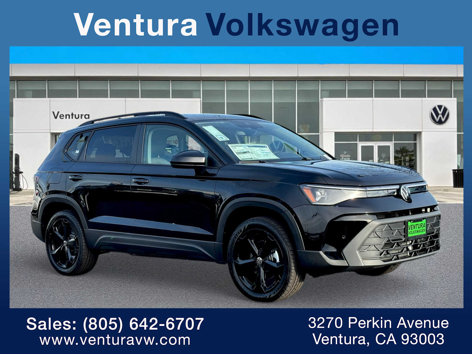 2026 Volkswagen Taos SE Black's photo