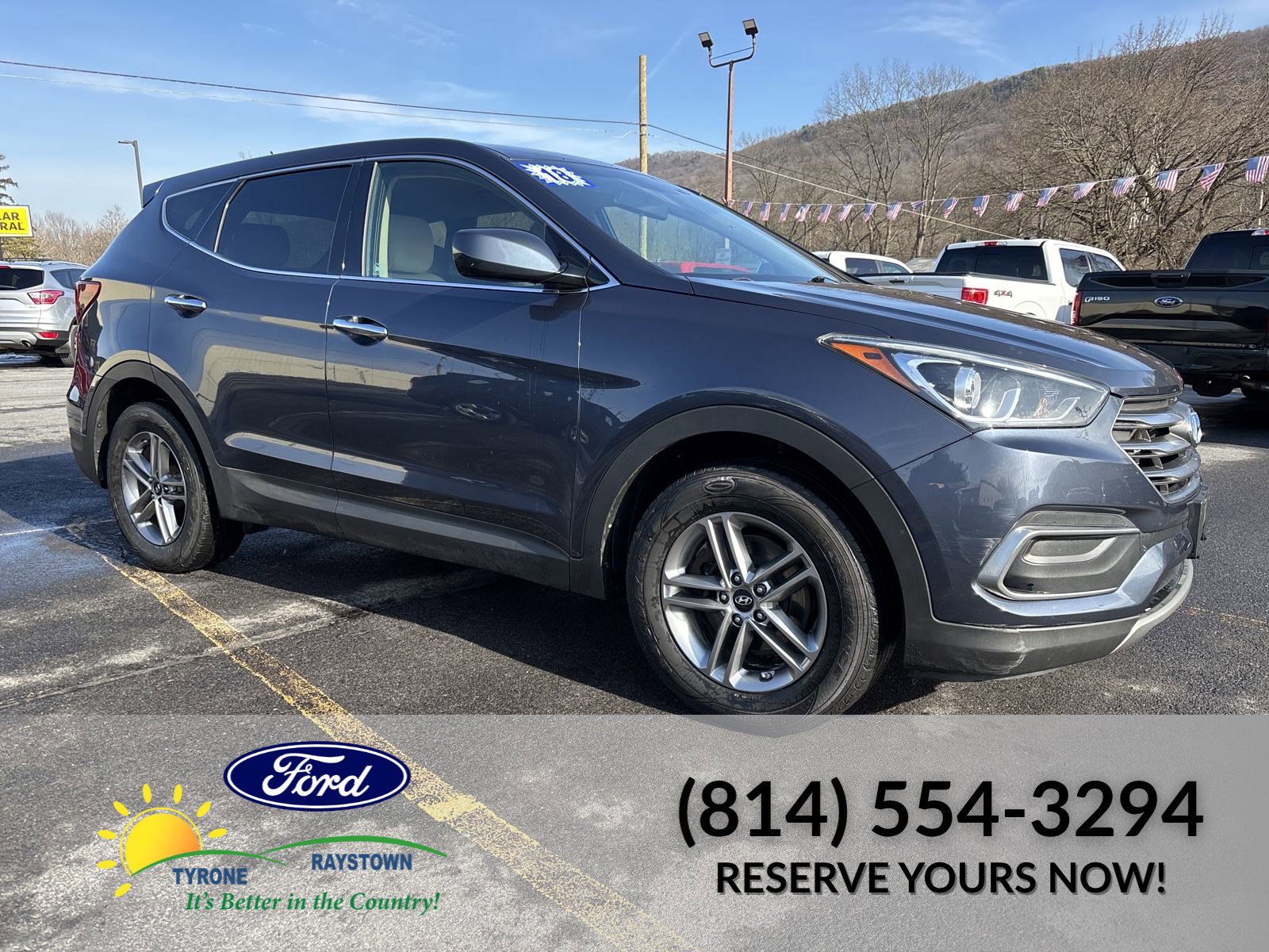 Used 2018 Hyundai Santa Fe Sport Base with VIN 5NMZTDLBXJH079942 for sale in Huntingdon, PA