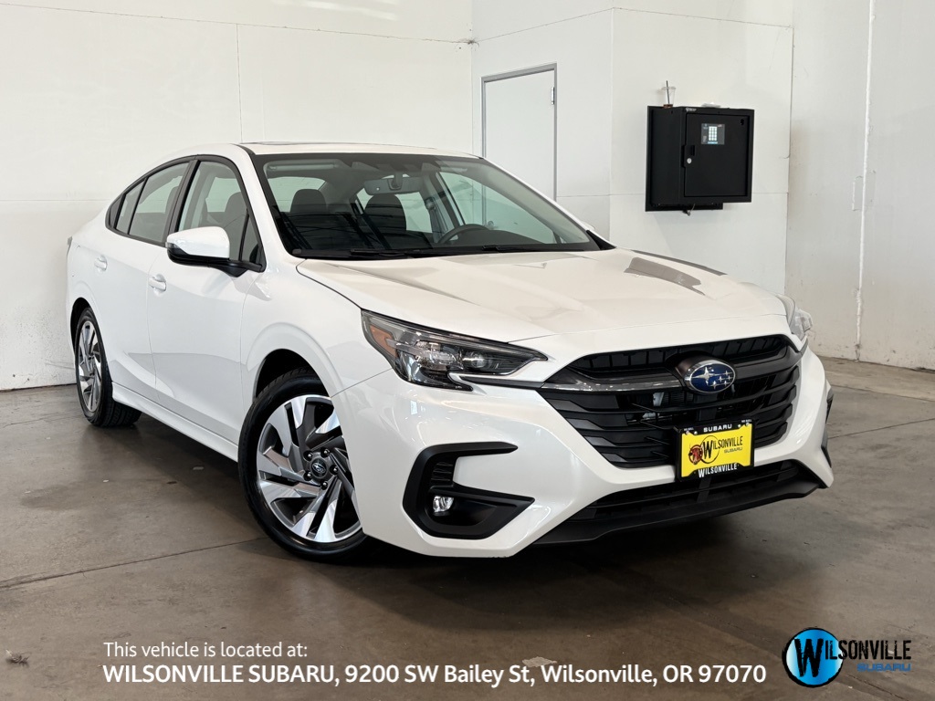 Certified Used 2023 White Subaru Limited image 1