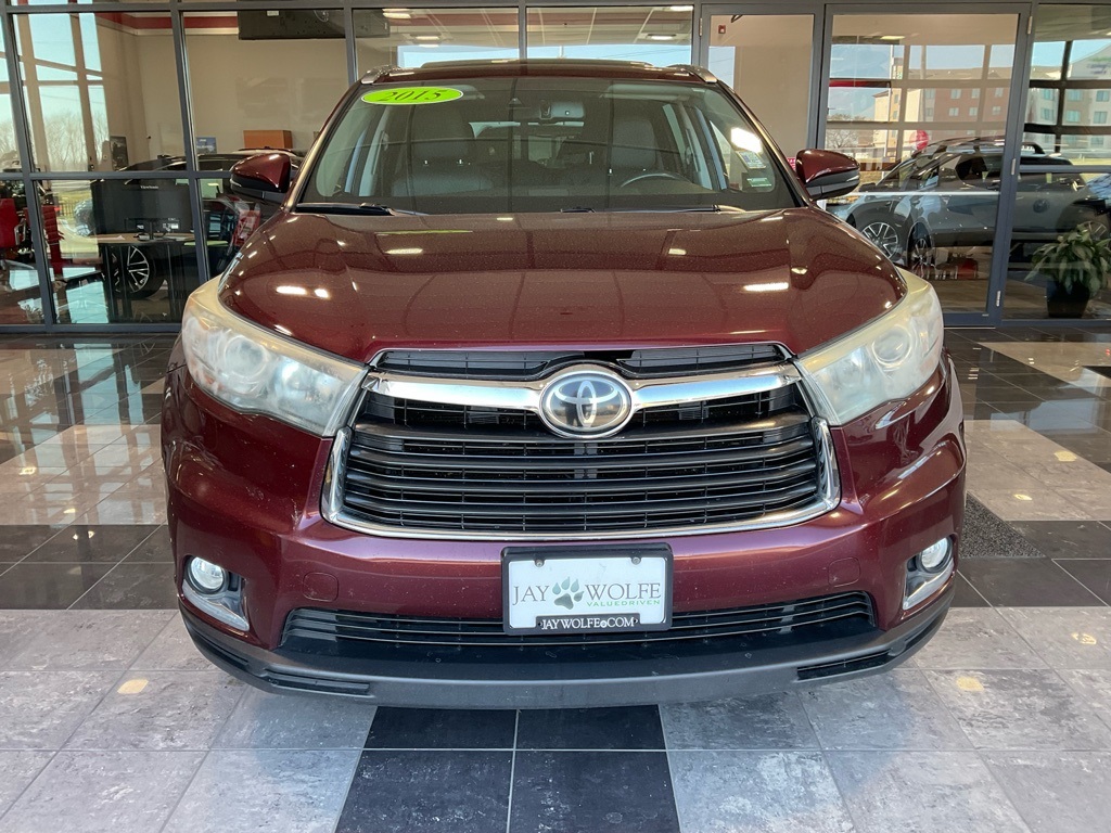 Used 2015 Toyota Highlander Limited Platinum with VIN 5TDDKRFH7FS141778 for sale in Kansas City