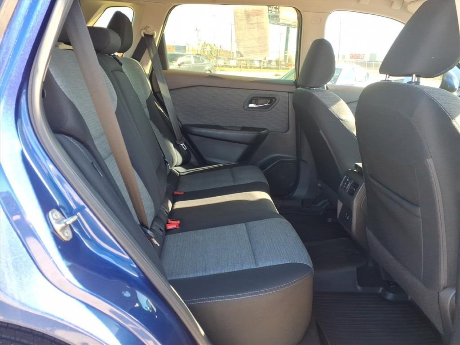 2023 Nissan Rogue SV Blue at Sterling McCall Nissan