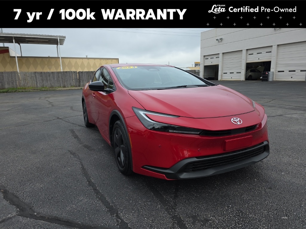 Used 2024 Red Toyota LE image 1