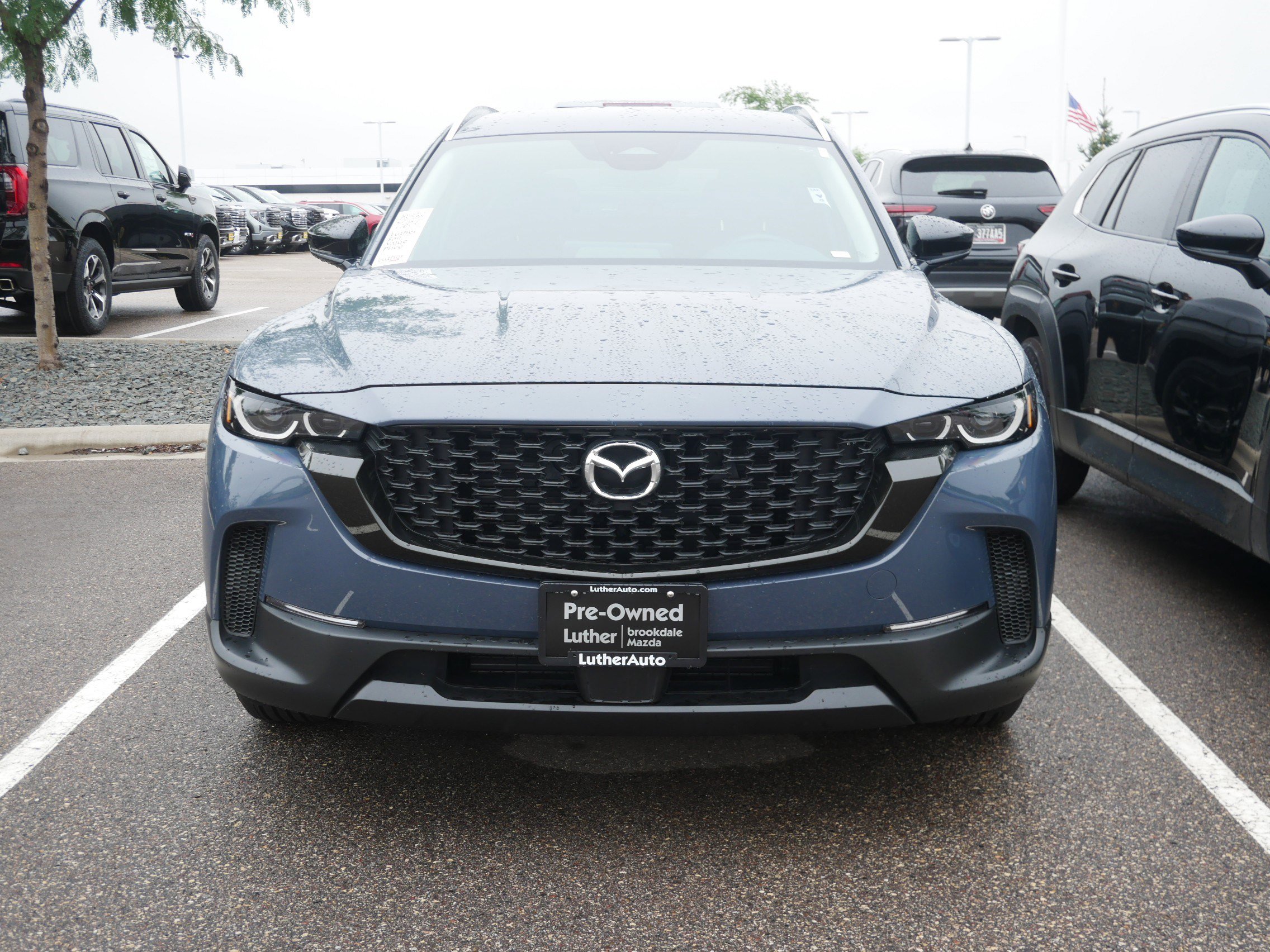 Certified 2025 Mazda CX-50 Preferred with VIN 7MMVABBM7SN312353 for sale in Brooklyn Center, Minnesota