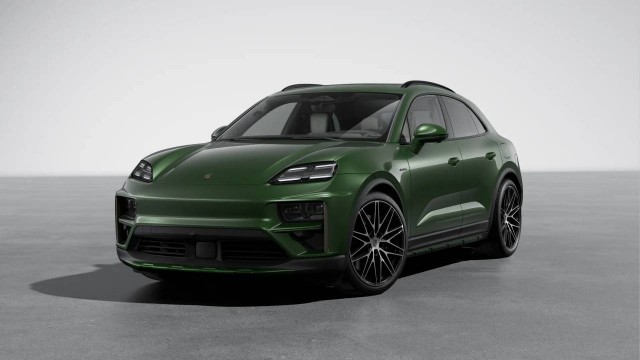 New 2025 Porsche Macan Turbo Electric SUV in Highland Park