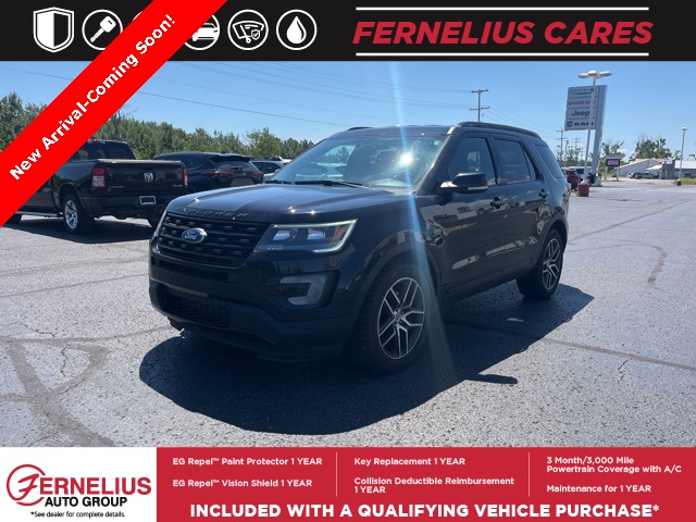 Used 2017 Ford Explorer Sport with VIN 1FM5K8GT7HGD83884 for sale in Cheboygan, MI