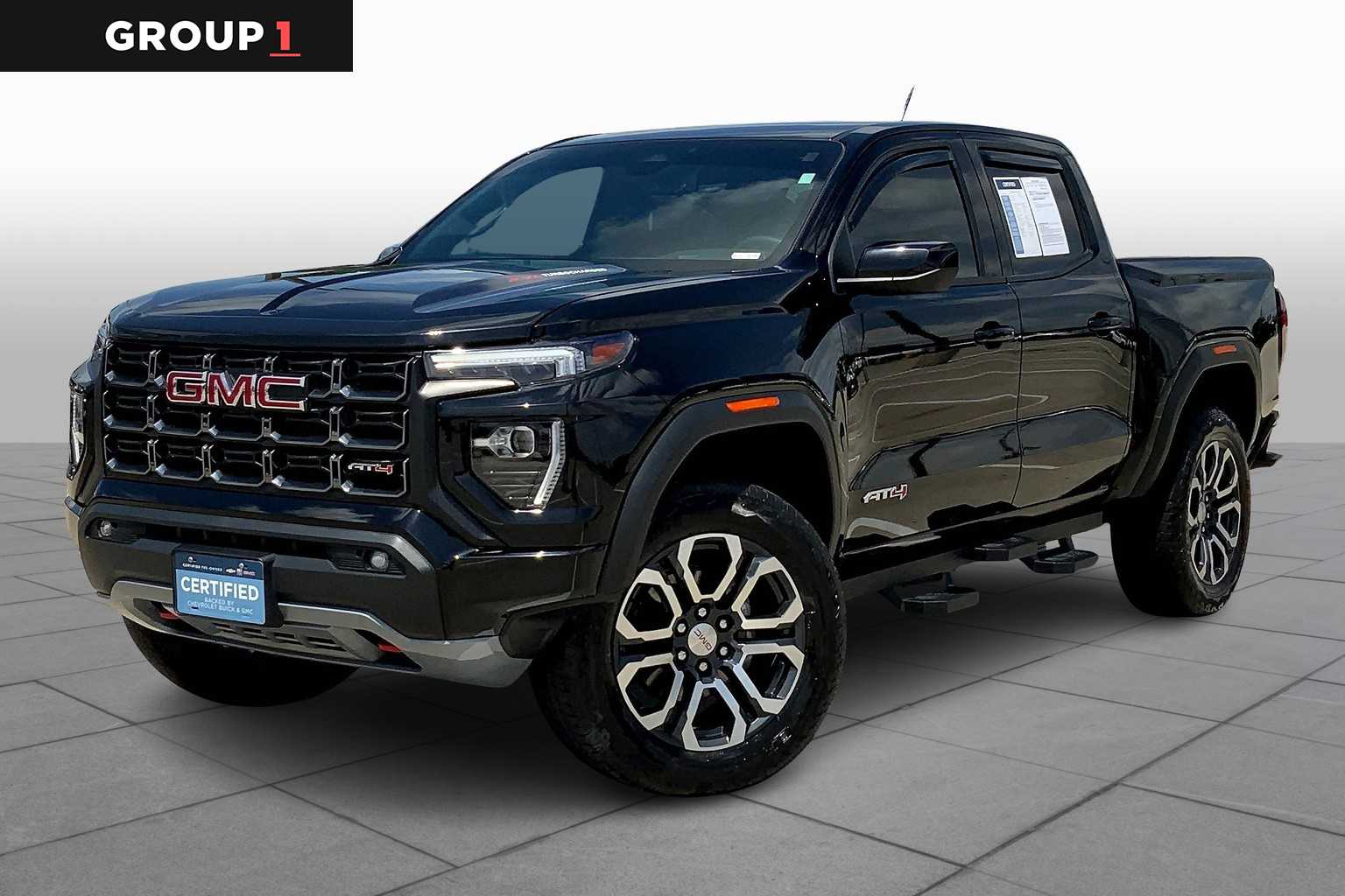 Pre-Owned 2023 GMC Canyon 4WD AT4 Crew Cab Pickup in Houston