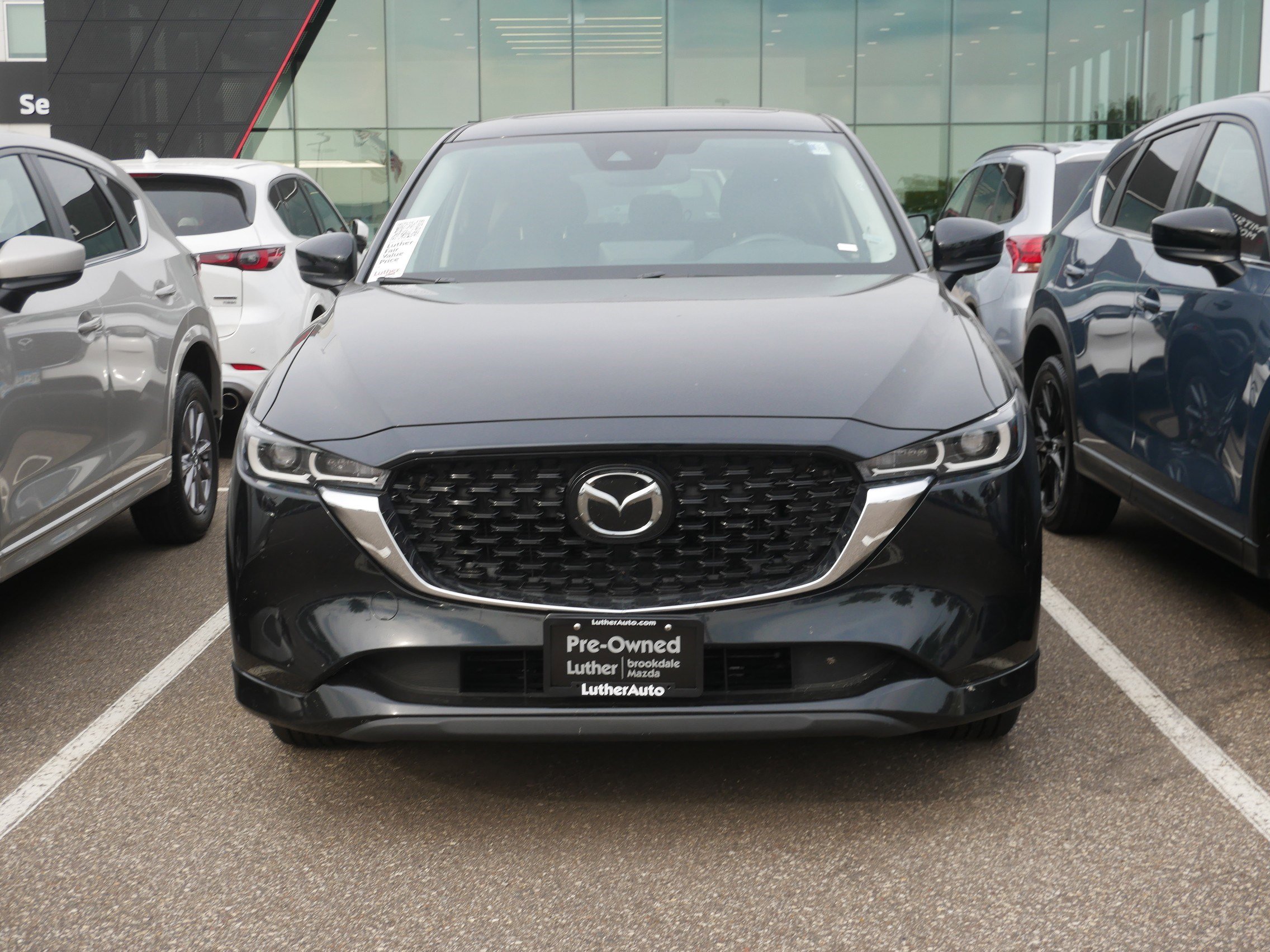 Certified 2025 Mazda CX-5 S Preferred package with VIN JM3KFBCL7S0549651 for sale in Brooklyn Center, Minnesota