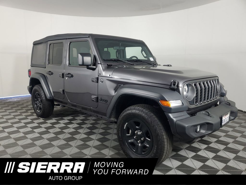 Used 2025 Gray Jeep Sport image 1
