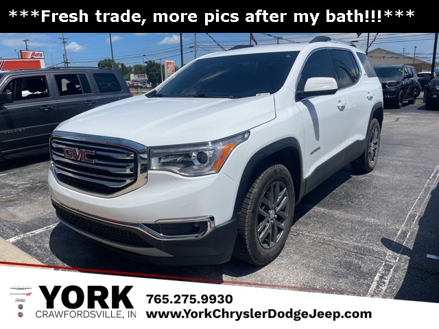 Used 2019 GMC Acadia SLT-1 with VIN 1GKKNULS6KZ283702 for sale in Crawfordsville, IN