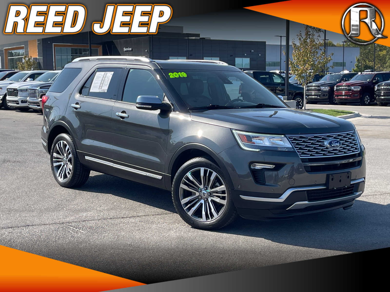 PreOwned 2019 Ford Explorer Platinum Sport Utility in 5699A Reed