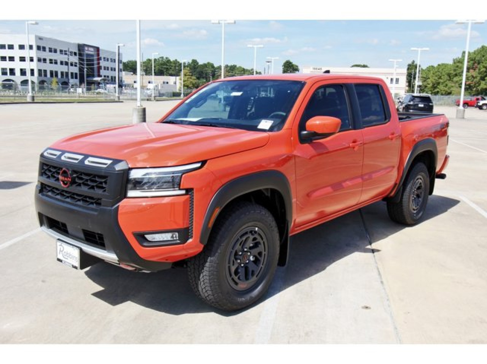 2025 Nissan Frontier Crew Cab PRO-4X® Orange at Robbins Nissan