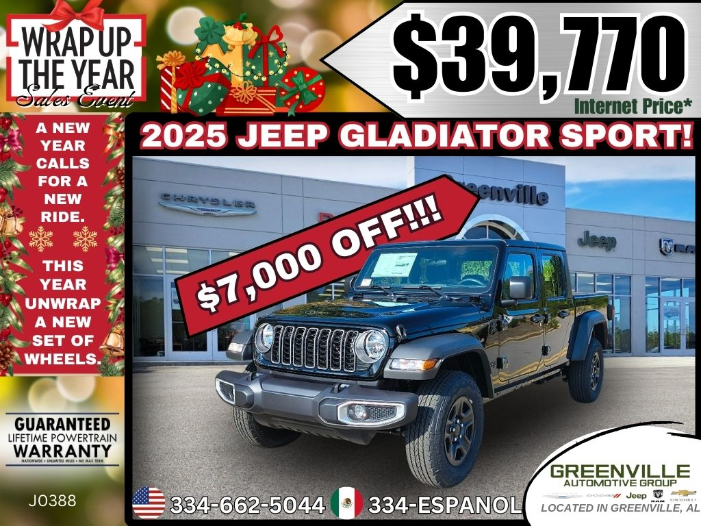 2025 Jeep Gladiator Sport's photo