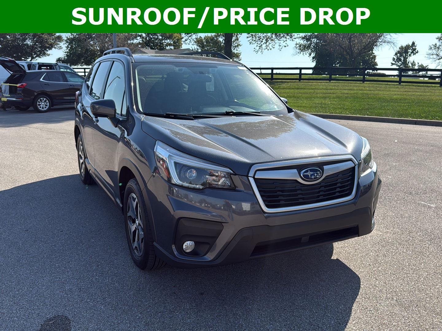 Used 2021 Subaru Forester Premium with VIN JF2SKAFC4MH575110 for sale in Salem, IN