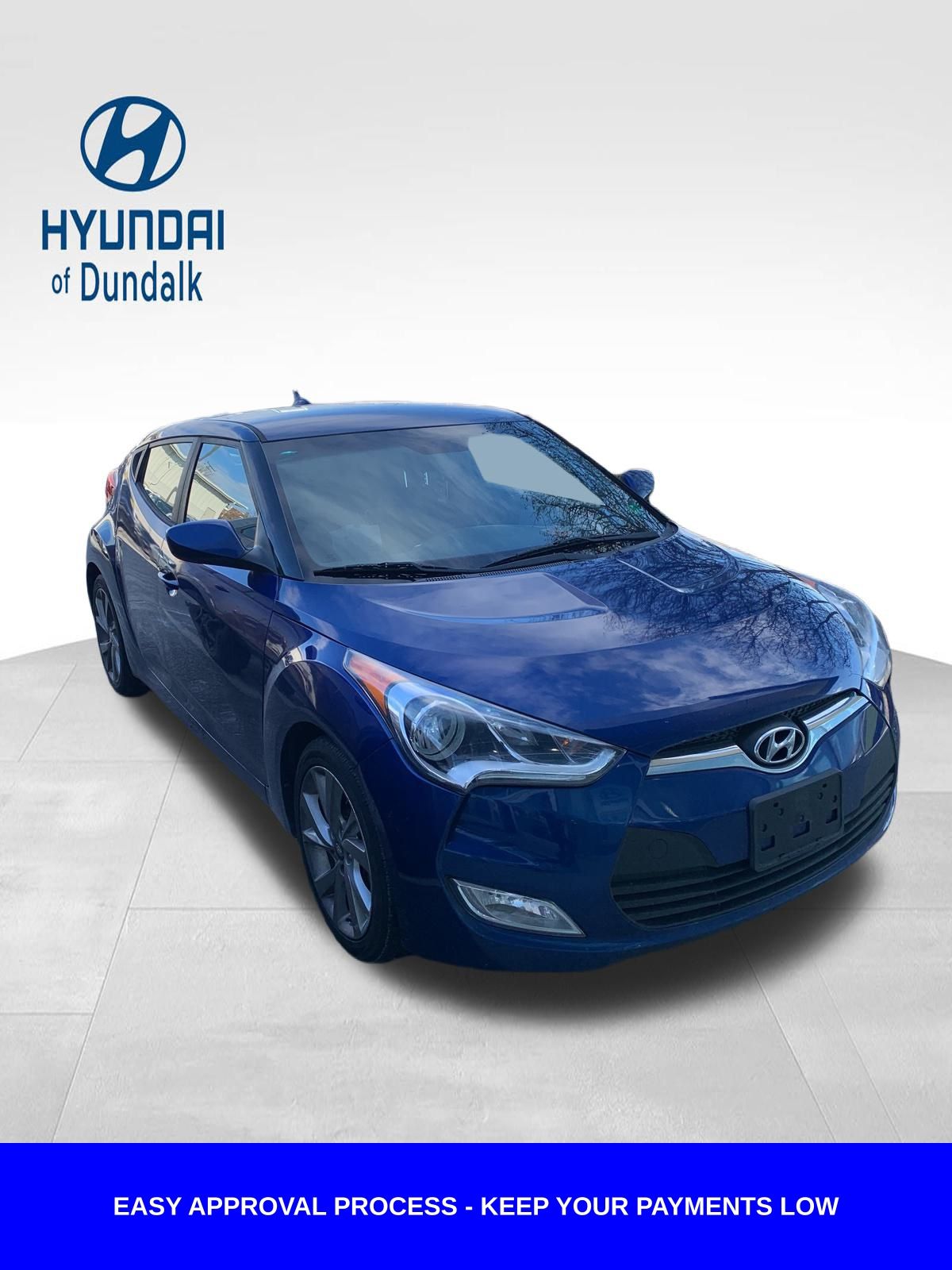 Used 2017 Hyundai Veloster Base with VIN KMHTC6AD7HU310350 for sale in Baltimore, MD