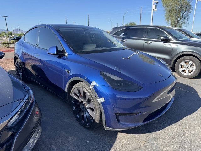 Used 2023 Tesla Model Y Performance with VIN 7SAYGDEF2PF789074 for sale in Northfield, Minnesota