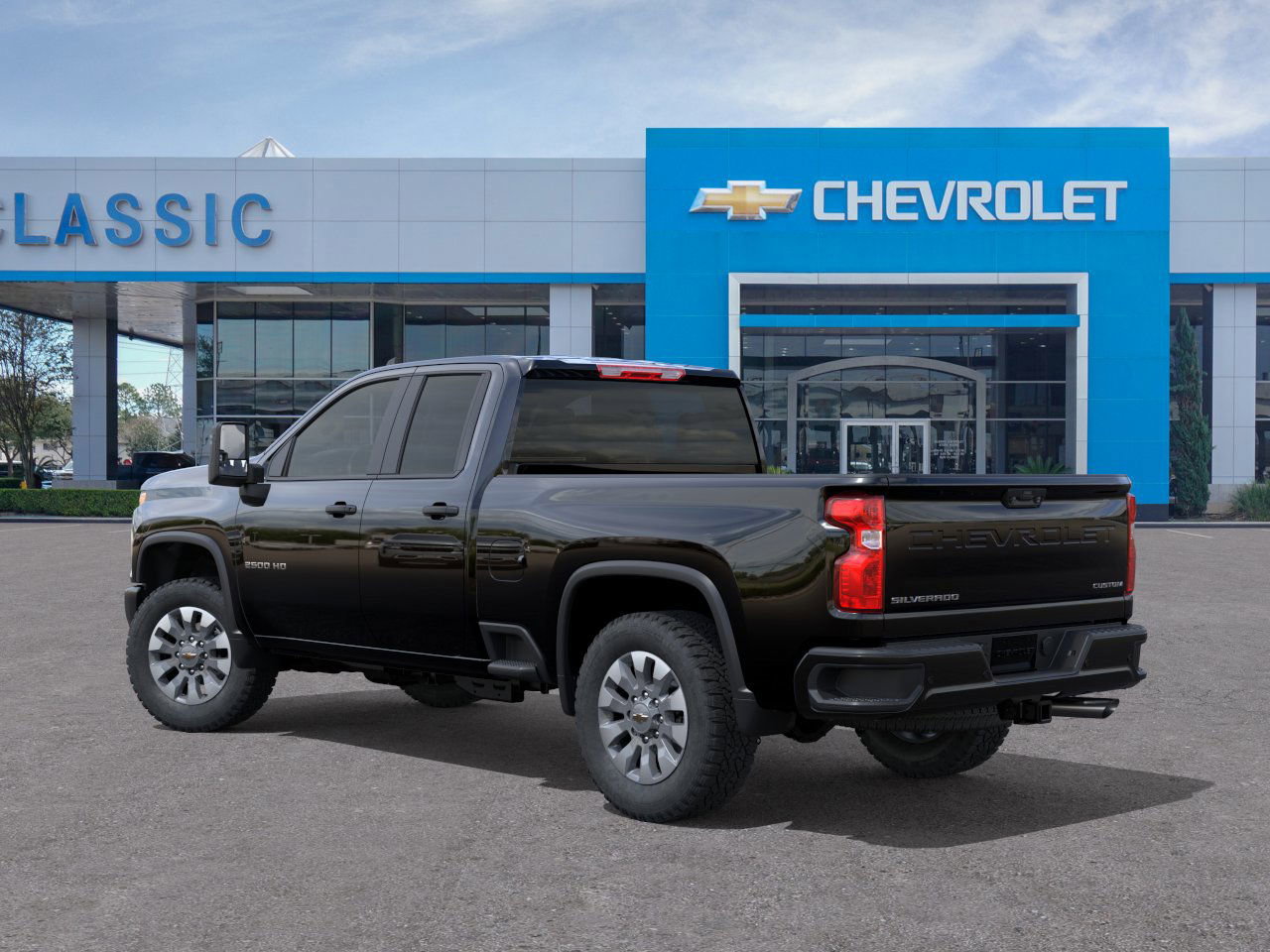 2025 Chevrolet Silverado 2500 HD Custom Black at Classic Elite Chevrolet Hwy 6