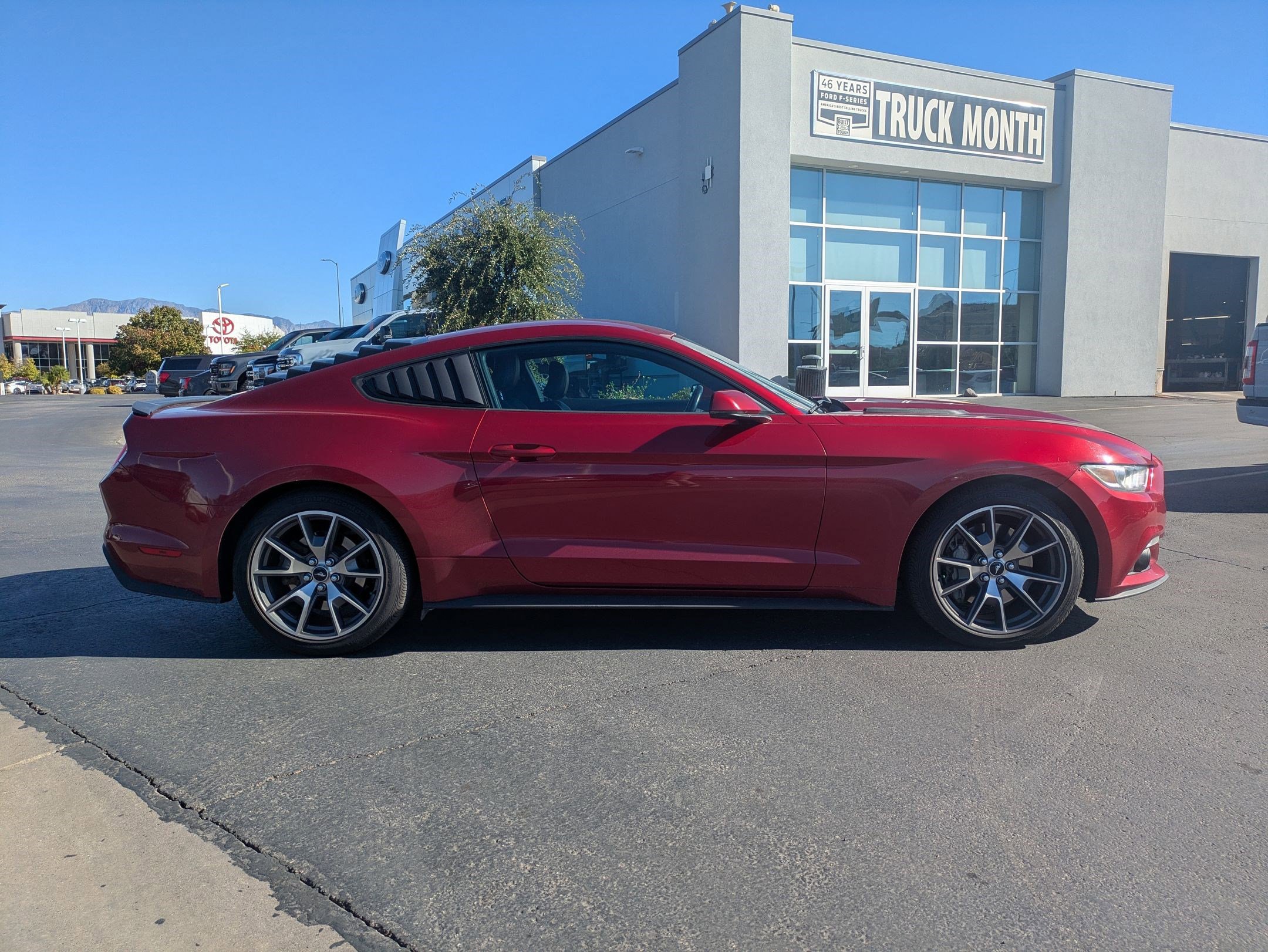 Used 2015 Ford Mustang EcoBoost Premium with VIN 1FA6P8TH6F5345038 for sale in St. George, UT