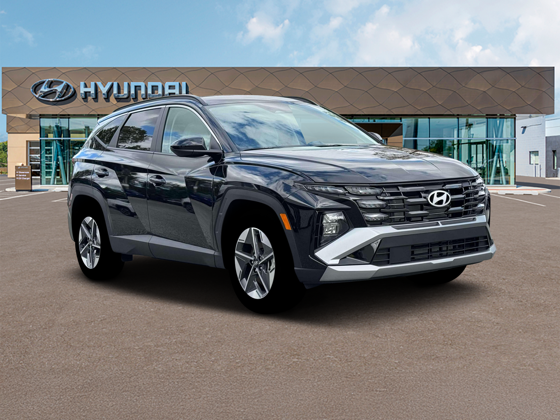 New 2025 Black Hyundai SEL FWD image 11
